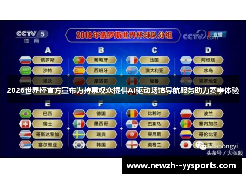 2026世界杯官方宣布为持票观众提供AI驱动场馆导航服务助力赛事体验