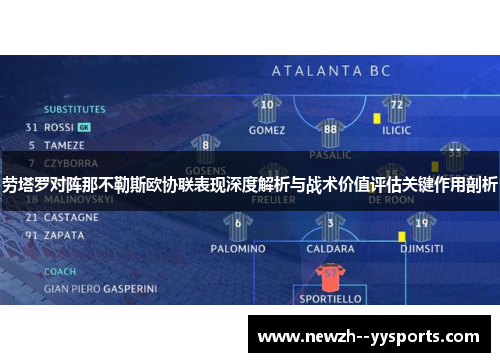劳塔罗对阵那不勒斯欧协联表现深度解析与战术价值评估关键作用剖析